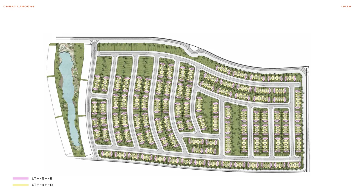 DAMAC Lagoon Ibiza Master Plan