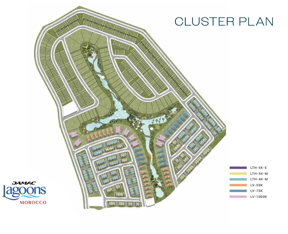 DAMAC Lagoon Morocco Master Plan